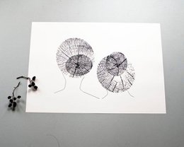 Søstre - serigrafi