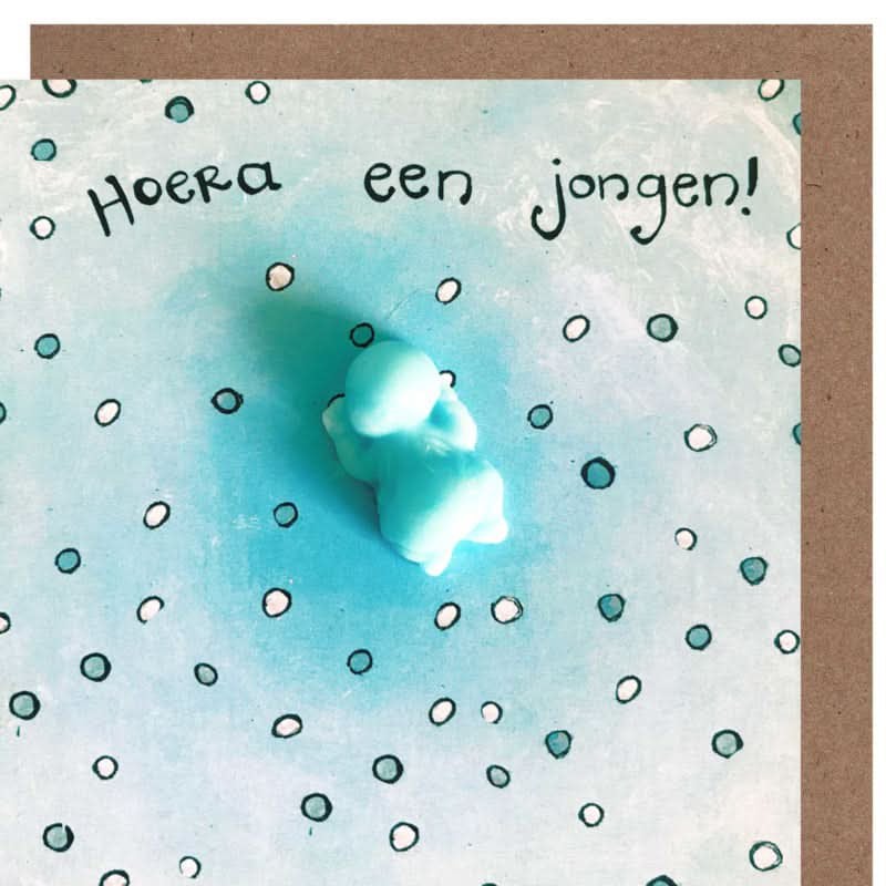 Sæbe kort dreng