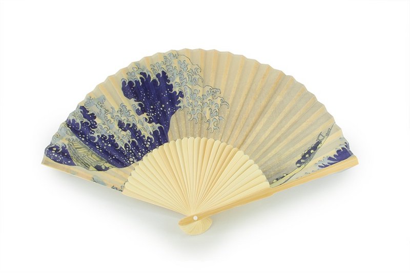 Fan, Hokusai, The Great Wave