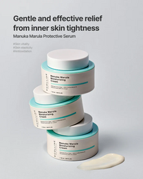 ECOLLINE Clean Beauty Dermocosmetic Moisturizing Cream| Barrier Repair with Manuka Honey & Marula Oil | KOREAN Skincare