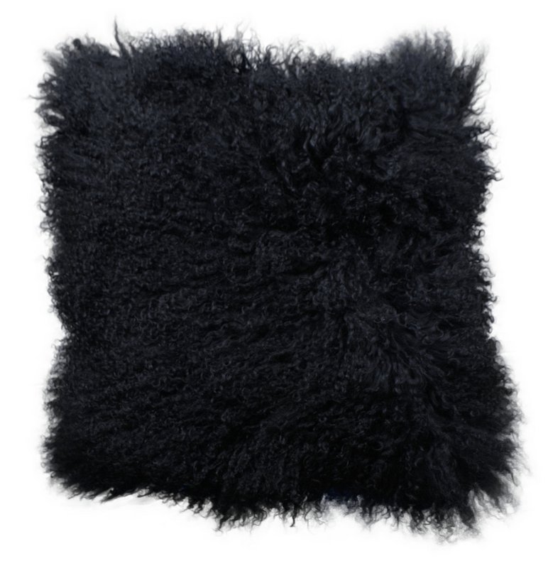 Tibet sheepskin cushion | 15 colors | 45x45cm