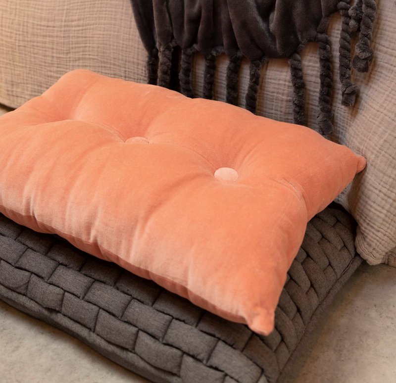Dutch Decor VALERIE - Cushion 40x60 cm Muted Clay - pink