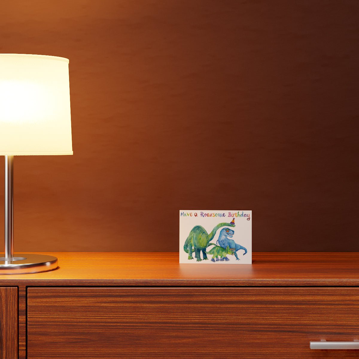 Roarsome Birthday Card