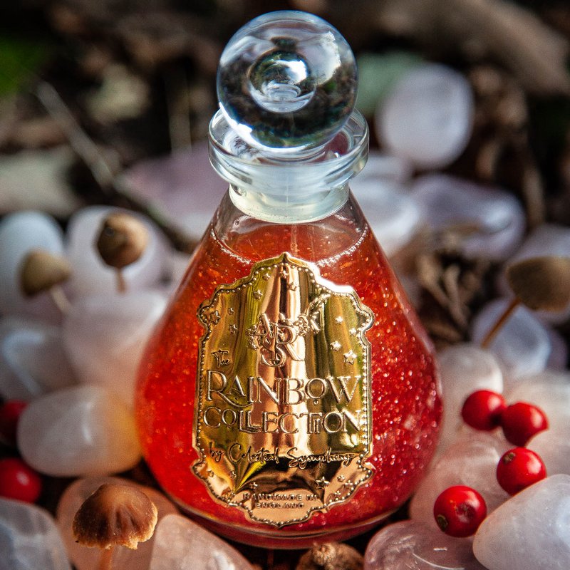 Heartsong Sparkling Chakra Bath & Shower Oil, Rose Ylang Ylang Cinnamon