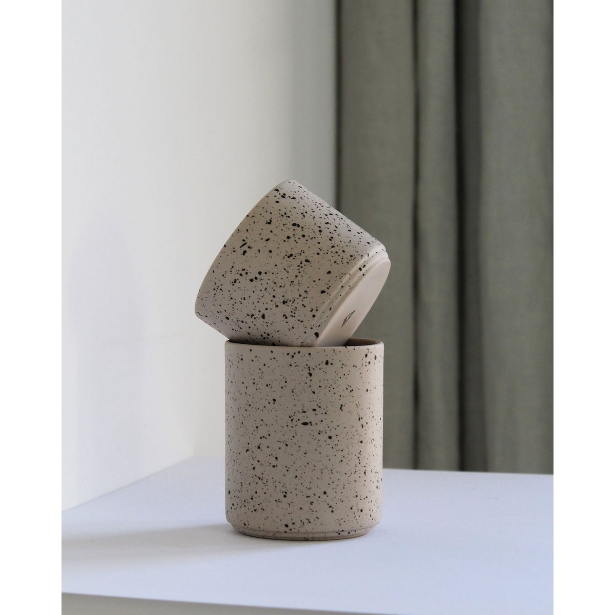 Kaffeebecher Forme | Sand / gesprenkelt