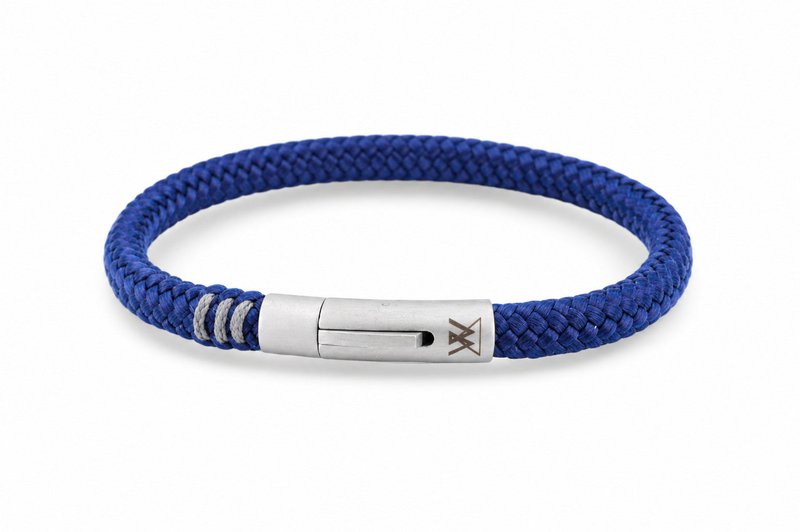 Pulsera de cuerda 6mm - Colección Ruyter | Edición plata