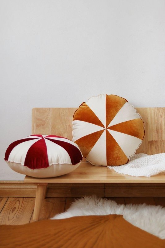 “Gold Candy” Patchwork Pillow