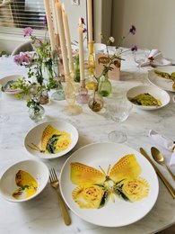 La dolce vita di una farfalla - Insalatiere Piccole