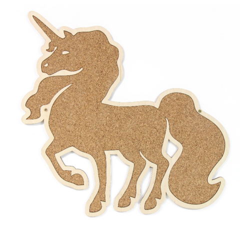 Cork board Unicorn, Wall Board