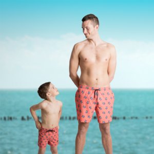 Swimshort Boy - 'Turtely Awesome'