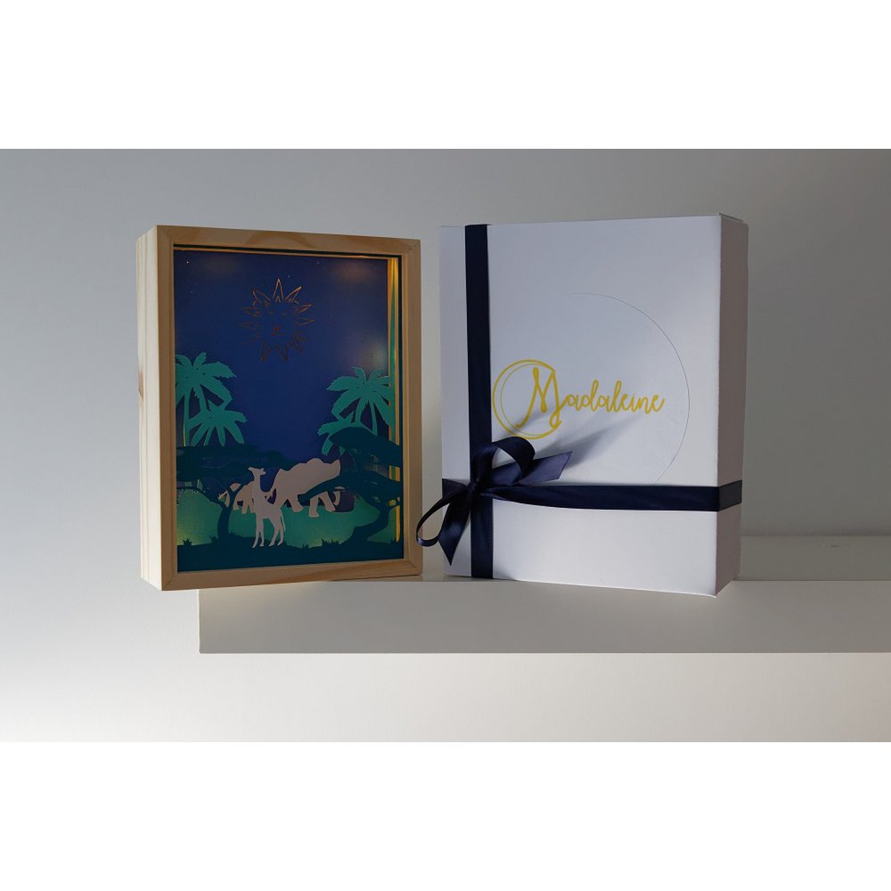 lion light frame