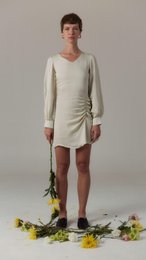 Ruched kjole