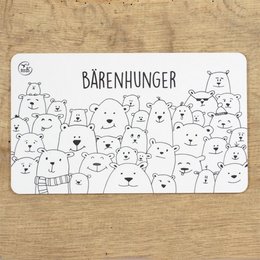 Tabla de desayuno Bear Hunger