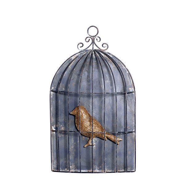 Pendant birdcage 25 cm PU 4