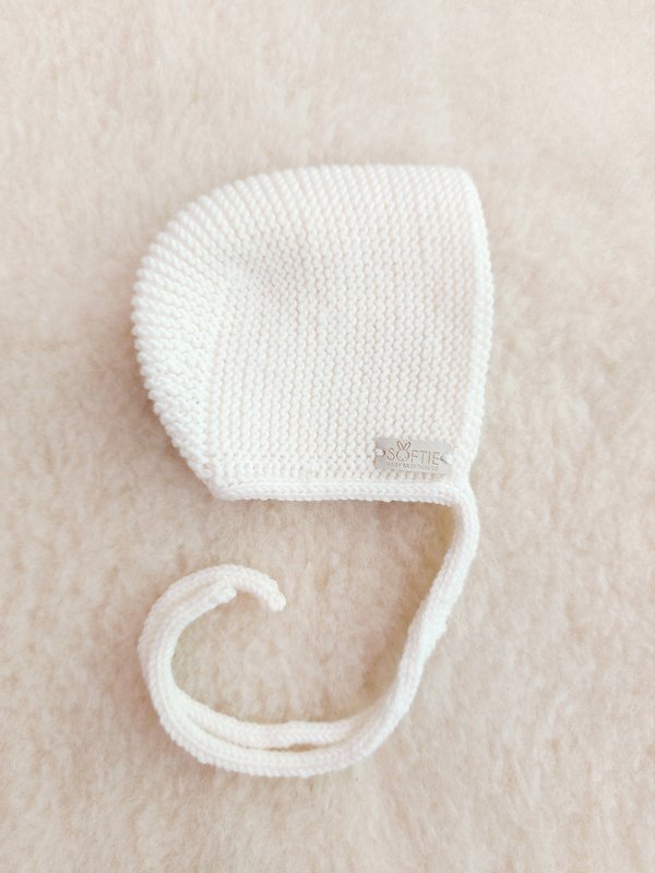 Bonnet mérinos naturel