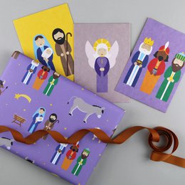 Papel de regalo Cuento de Navidad José