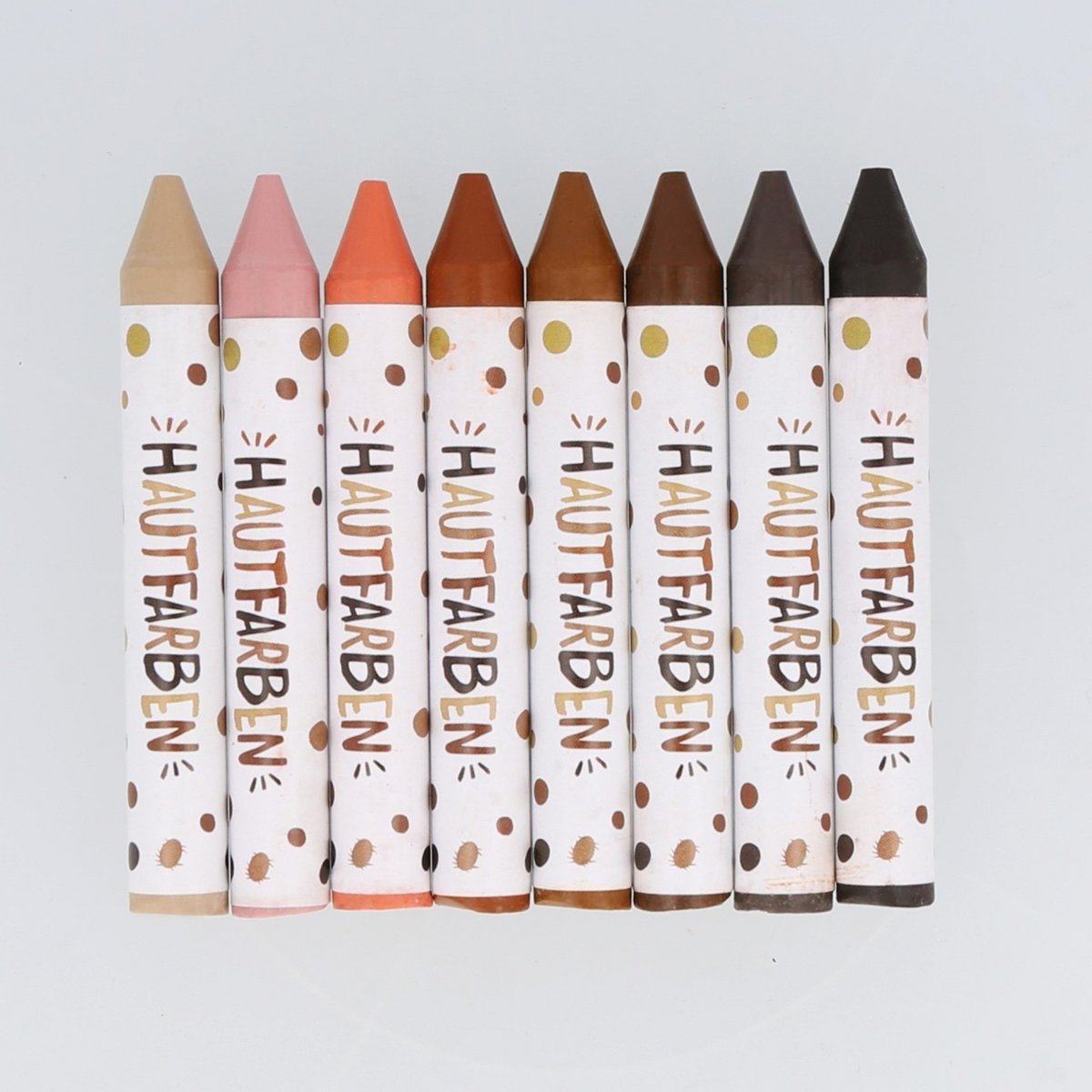 8 Skin Tones Crayons (English Edition)