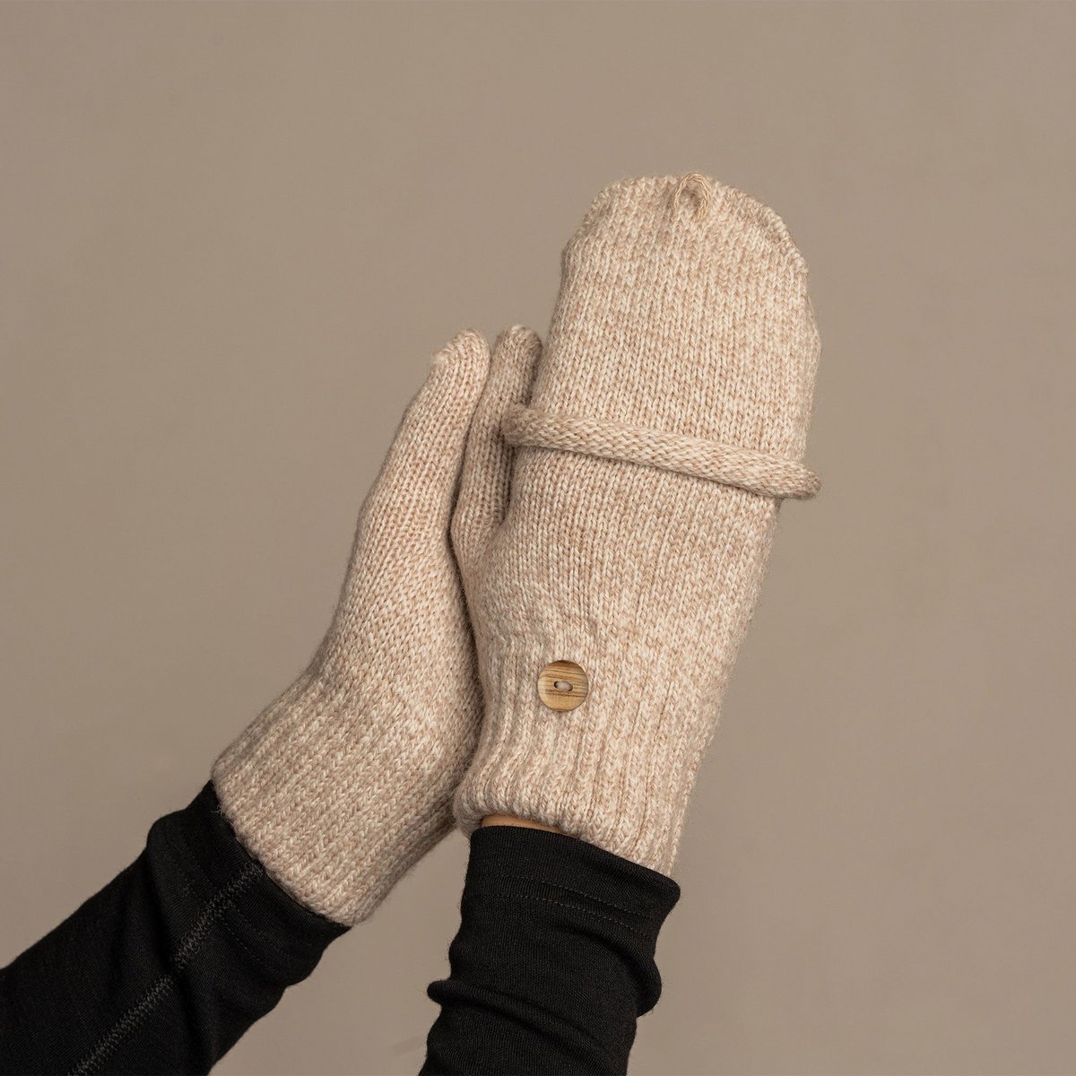 Women's Convertible Gloves Knitted Merino