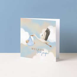 Greeting card | Welcome dear boy
