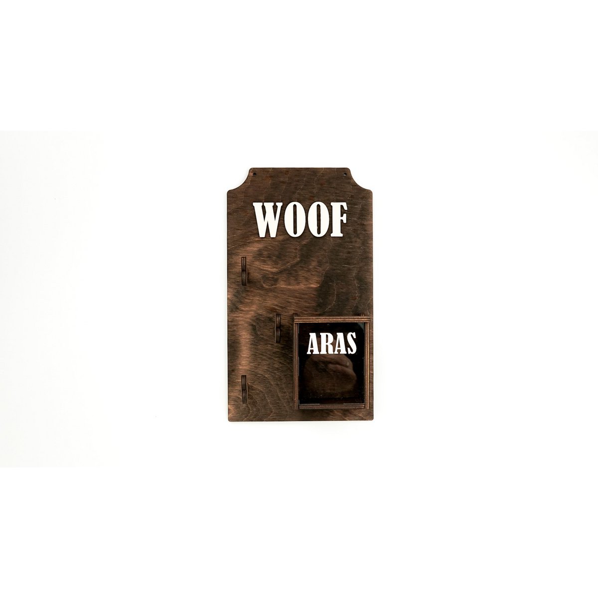 Dog Leash Holder, Wood dog leash hanger