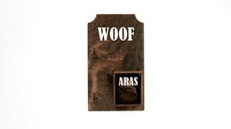 Dog Leash Holder, Wood dog leash hanger