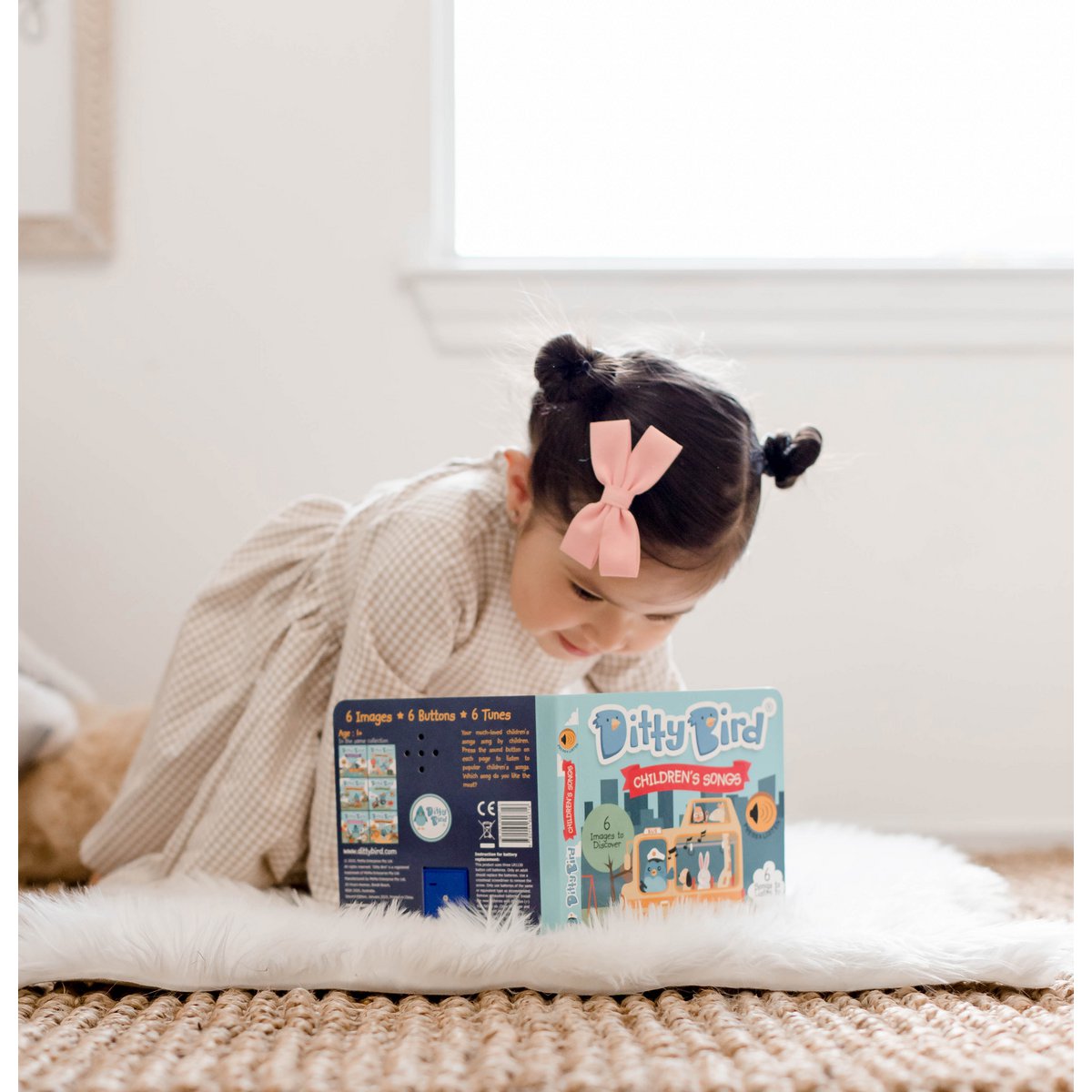 Ditty Bird babygeluidenboek: kinderliedjes