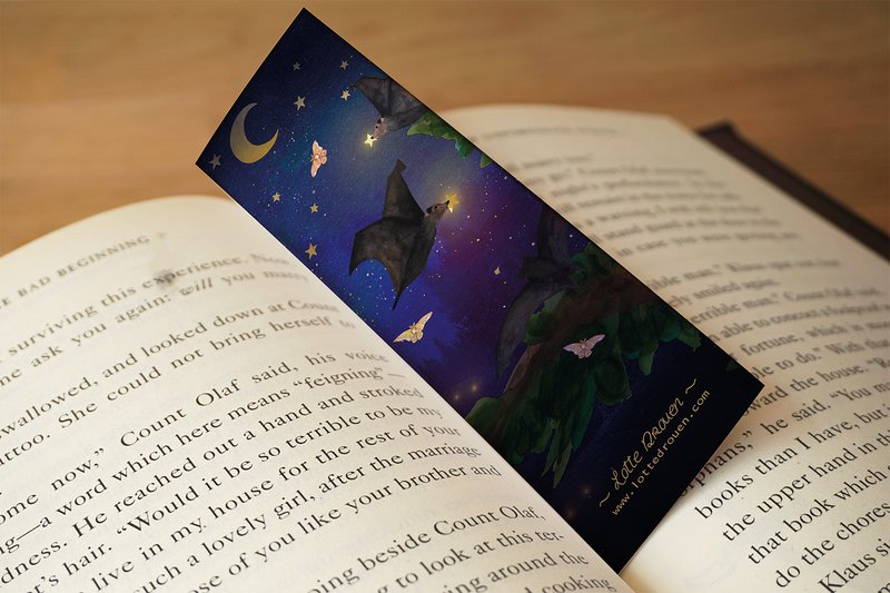 Bookmark Muisje who hangs stars