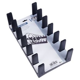 Lid and plate organizer rack plastic 28x15x9cm