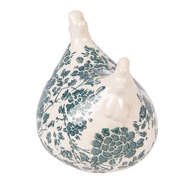 Decoration Statue Chicken 12x11x13 cm Beige Ceramic