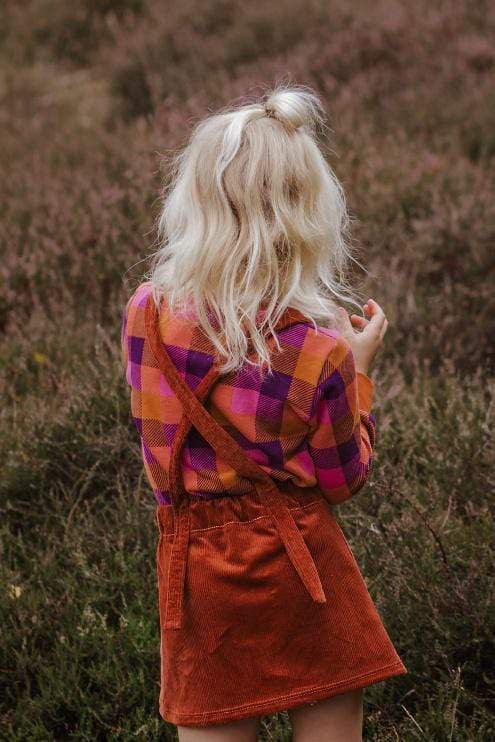 Pige sweater ternet | Cyrene