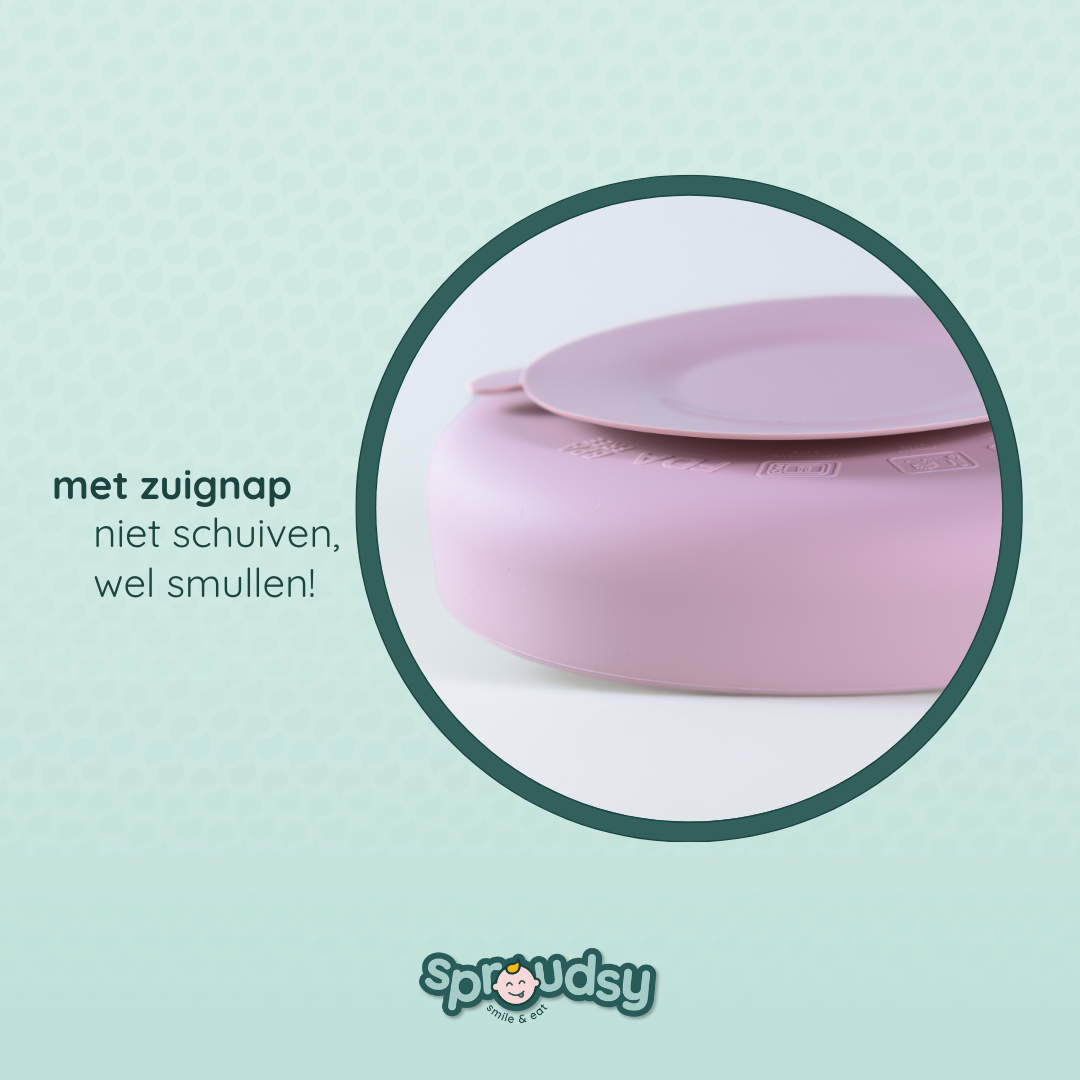 Baby plate with suction cup – Serene