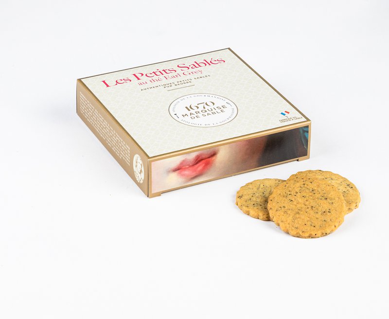 Earl Gray sabblede cookies - pap 100g sag