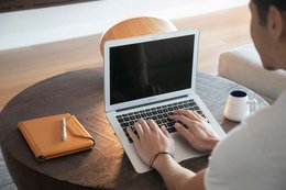 Support pour ordinateur portable MOFT doré