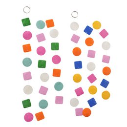 Ghirlanda Capiz Colory L180cm multicolore