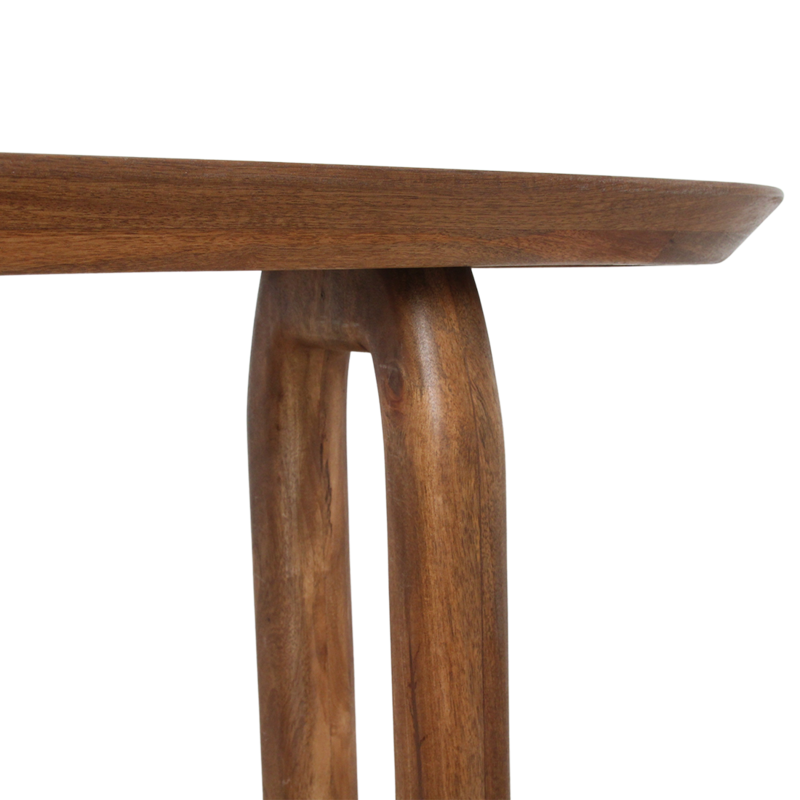 Consolle toro in legno di mango marrone - 140 cm