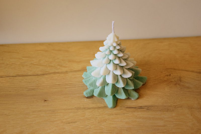 Vela de árbol de Navidad (perfumada o sin perfume)