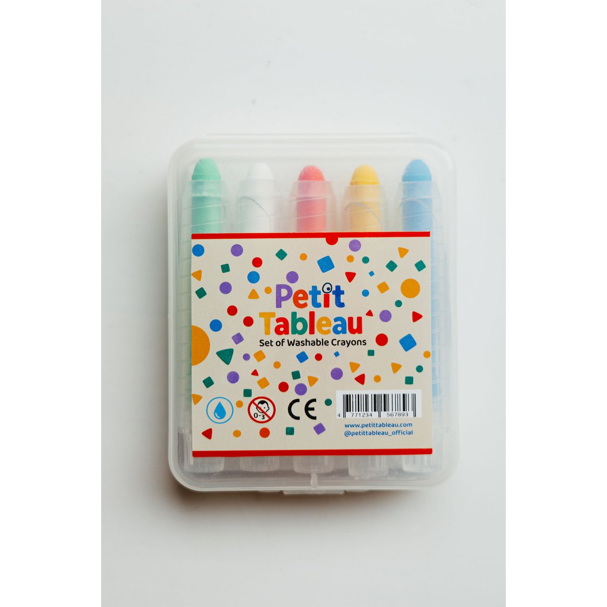 Crayones lavables para niños, Spin-on (5 uds.)