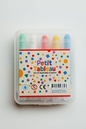 Wasbare krijtjes voor kinderen, Spin-on (5 st.)