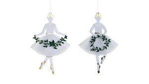 Dancing Ballerina, Gold (2 Designs)