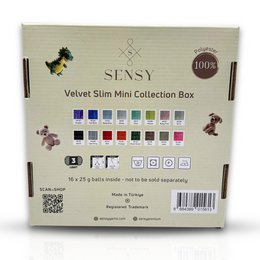 Pudełko kolekcjonerskie Velvet Slim Mini (16 motków)