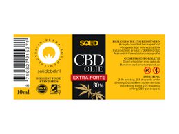 Solid 30% Premium Full Spectrum CBD Oil - 10ml