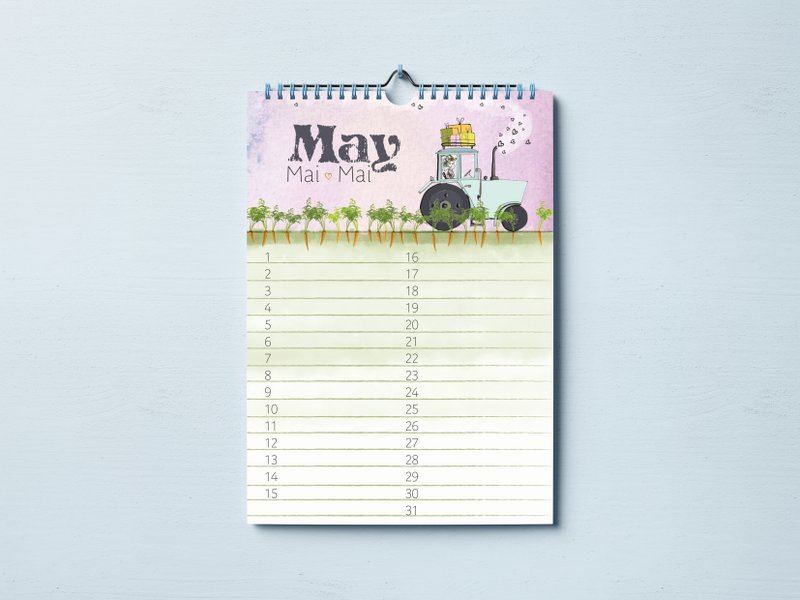 Geburtstagskalender Zeeland Mädchen