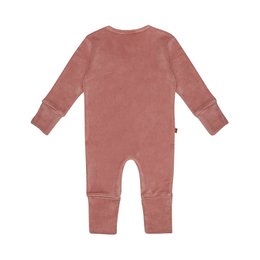 F&D Velour Baby Onesie | Zephyr
