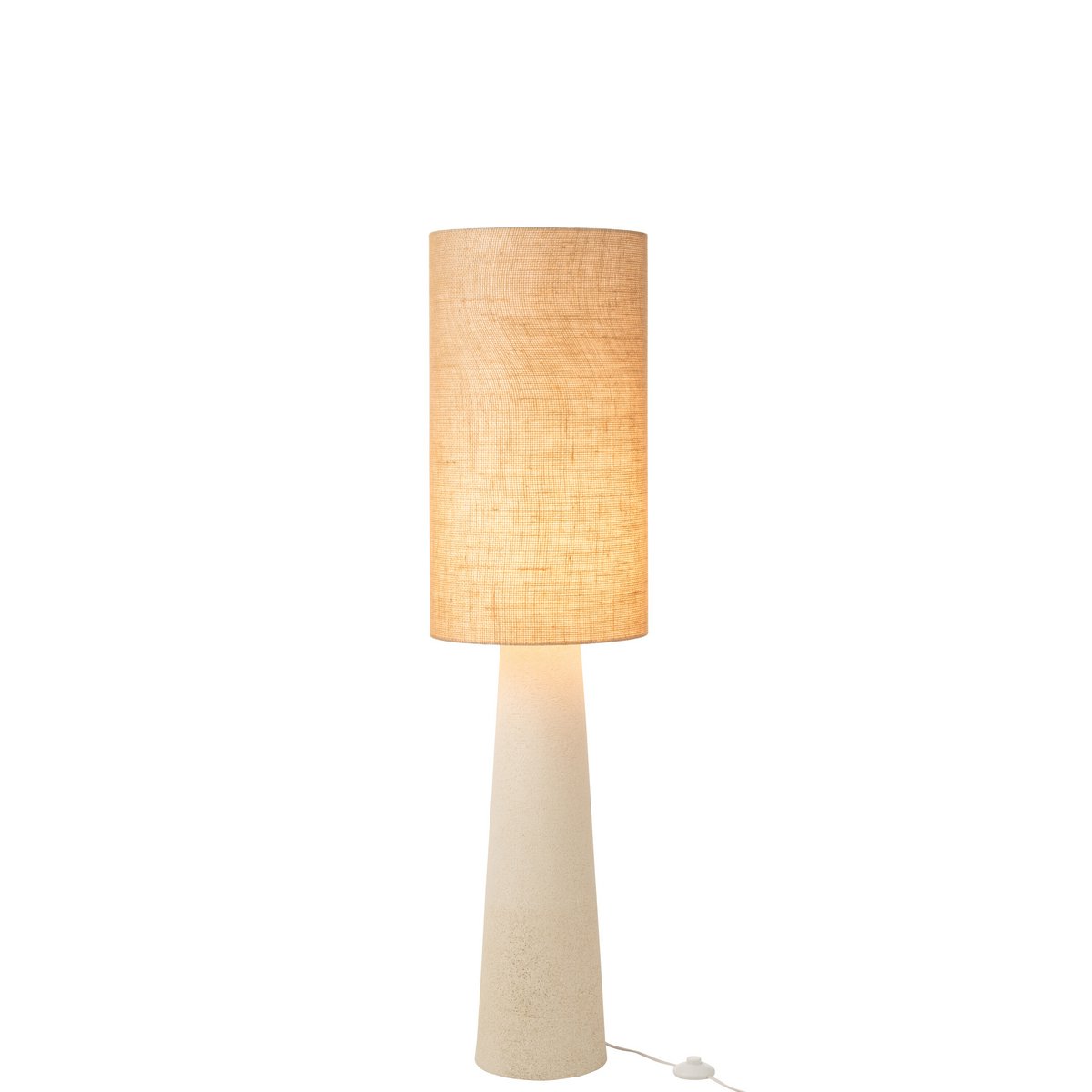 J-line ständerlampe ava faser faser/jute naturel klein