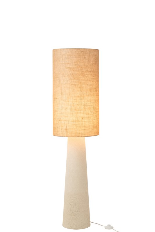 J-line ständerlampe ava faser faser/jute naturel klein