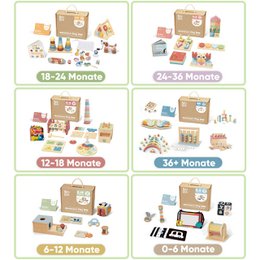 BusyKids Montessori-Set für Kinder von 12 bis 18 Monaten
