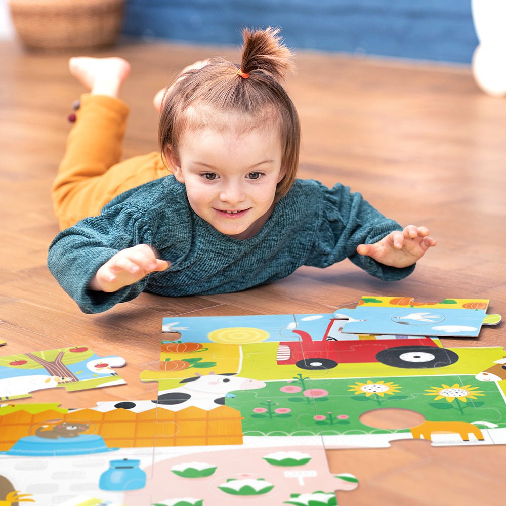 Duży rozmiar Puzzle Farm Match Fun