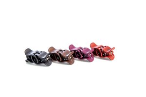 Haarklauwclips - 1 inch antislip kleine klauwclip voor dameshaar