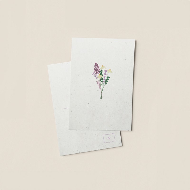 Kortsæt | BLOMSTER | 5 stk