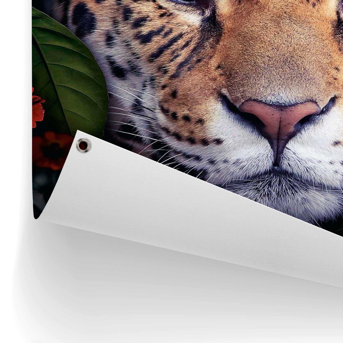 Gartendeko Gartenposter Leoparden 80x60